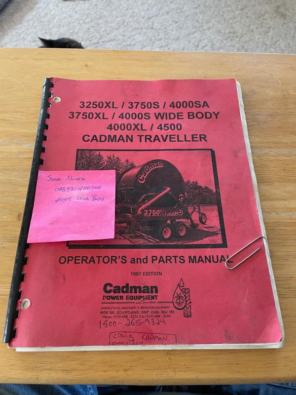 Cadman Reel Irrigator